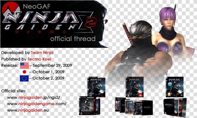 Ninja Gaiden Sigma 2   Png Download   Ninja Gaiden Sigma 2  Transparent PngTransparent PNG