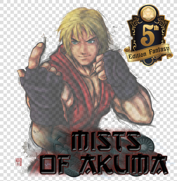 Moa Ken Promo   Street Fighter Ken Fan Art  HD Png DownloadTransparent PNG
