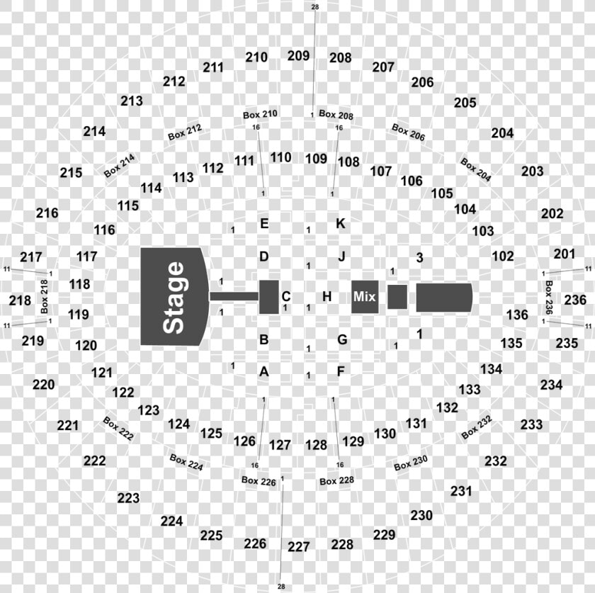 Forum Inglewood Seating Chart Rows  HD Png DownloadTransparent PNG