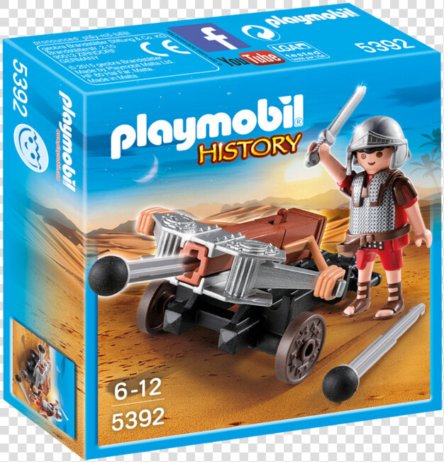 Playmobil Legionary With Ballista  HD Png DownloadTransparent PNG