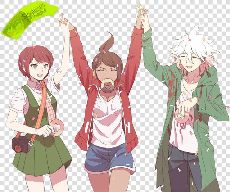 Hinata Transparent Dangan Ronpa   Aoi Asahina And Mahiru Koizumi  HD Png DownloadTransparent PNG