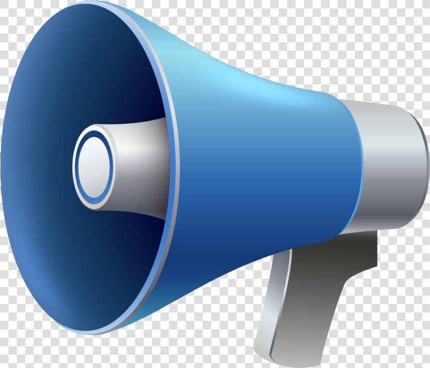 Megaphone Png   Loudspeaker Icon Blue Transparent  Png DownloadTransparent PNG