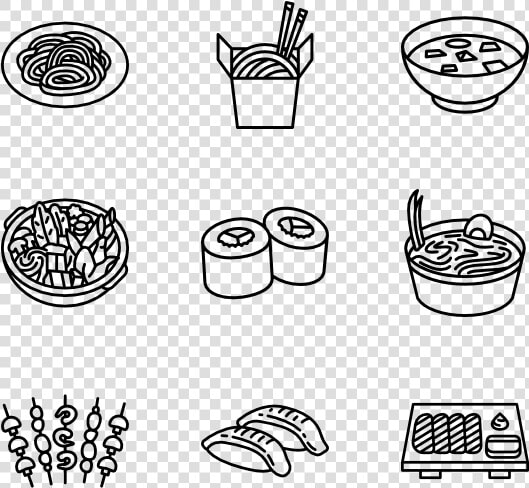 Japanese Food   Japanese Food Icon Vector  HD Png DownloadTransparent PNG