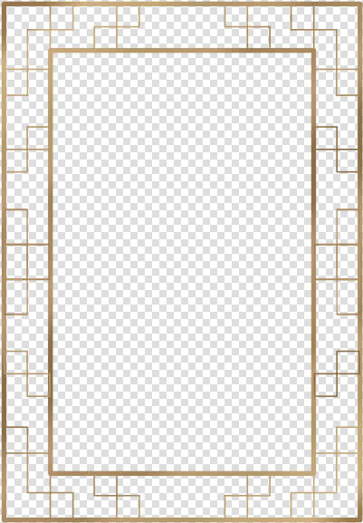 Art Deco Border 7   Art Deco Border Png  Transparent PngTransparent PNG
