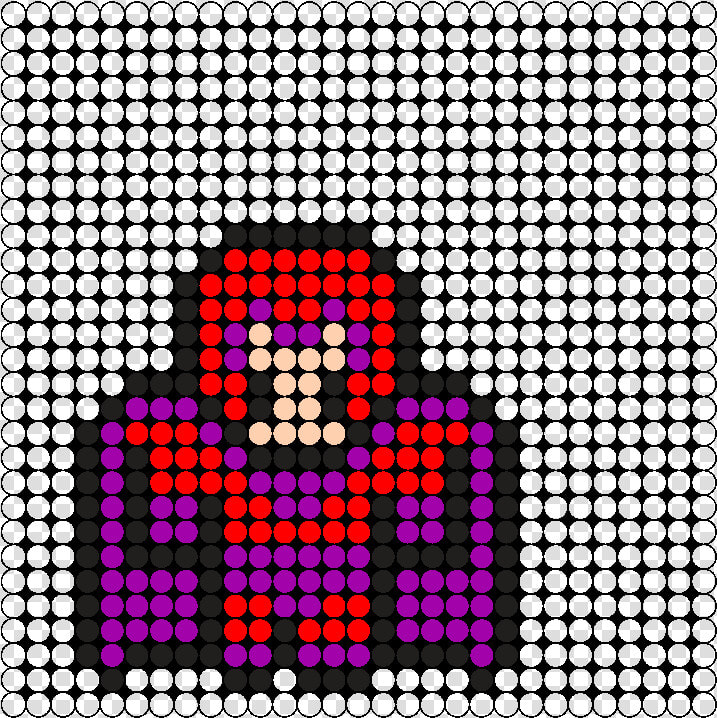 Magneto Perler Bead Pattern   Bead Sprite   Sanrio Perler Bead Patterns  HD Png DownloadTransparent PNG