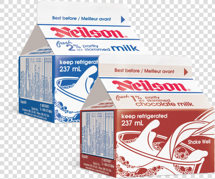 Milk 237ml   White Milk Carton Neilson  HD Png DownloadTransparent PNG