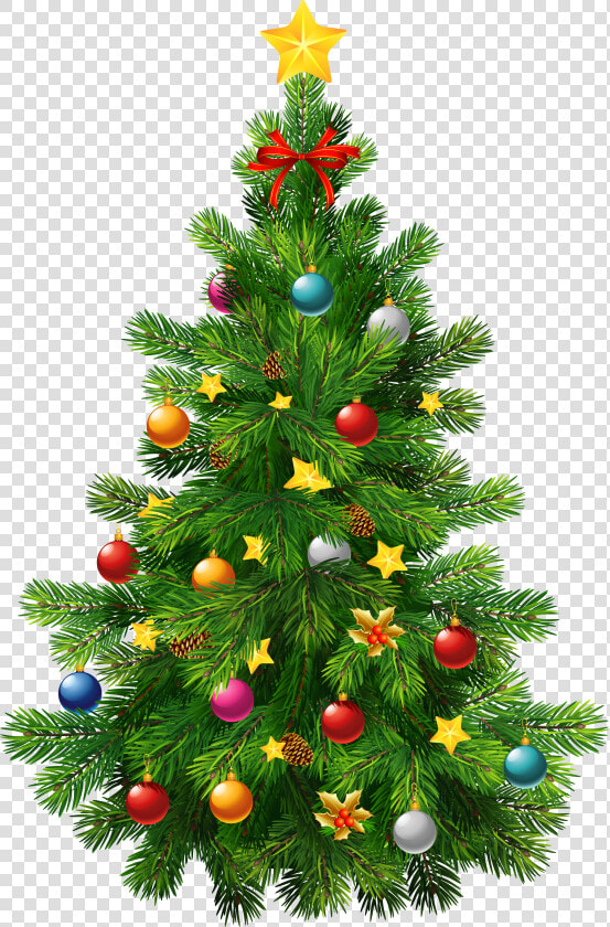 Deco Tree Ornament Transparent Large Christmas Clipart   Christmas Tree Background Png  Png DownloadTransparent PNG
