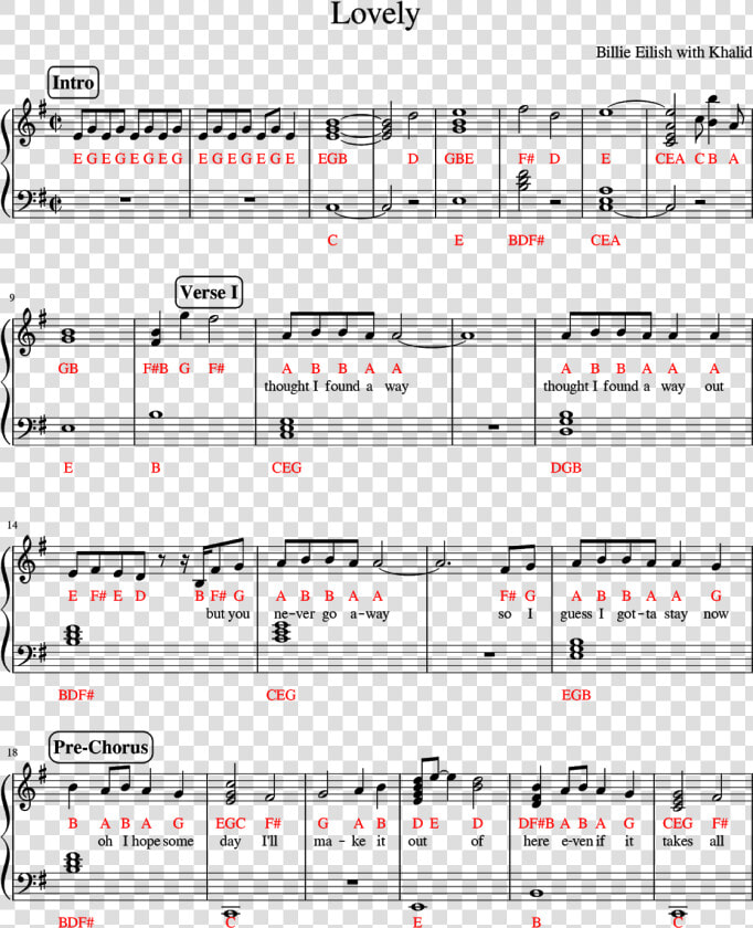 Lovely Billie Eilish Piano Letters  HD Png DownloadTransparent PNG