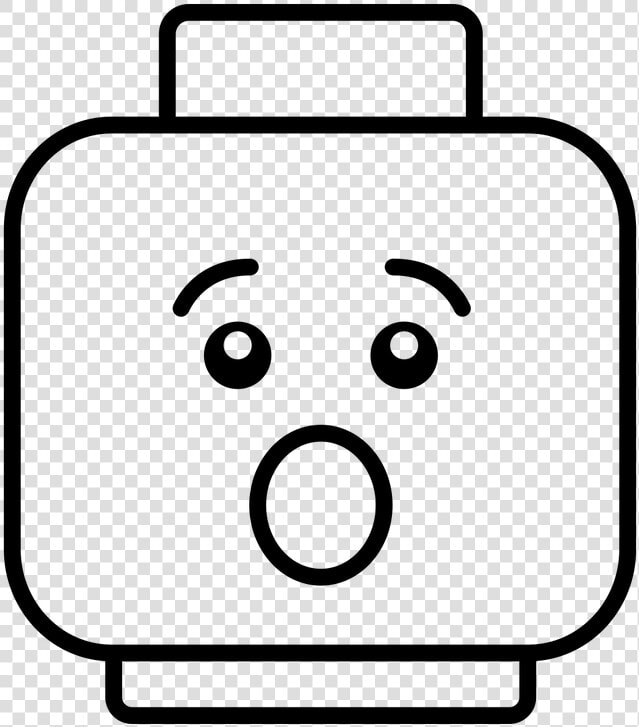 Attend An Event   Lego Face Black And White  HD Png DownloadTransparent PNG