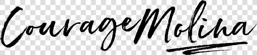 Courage Molina   Calligraphy  HD Png DownloadTransparent PNG