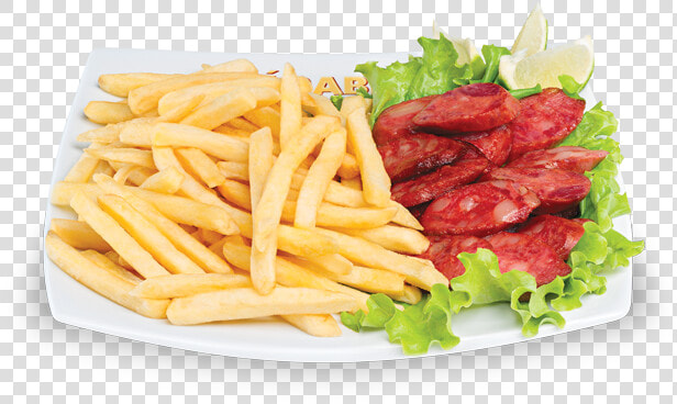Calabresa E Batata Frita   French Fries  HD Png DownloadTransparent PNG