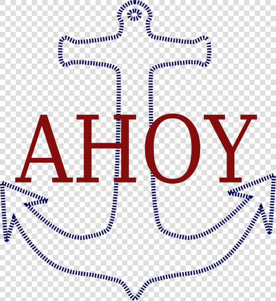 Ahoy Its A Boy Anchor  HD Png DownloadTransparent PNG