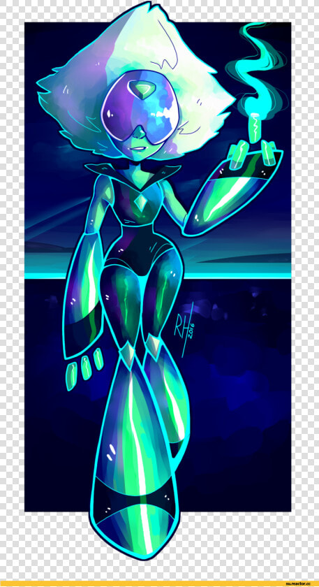 Su Art Steven Universe   Steven Universe Peridot Badass  HD Png DownloadTransparent PNG