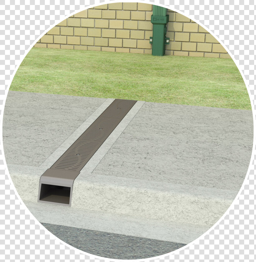 Concrete   Sidewalk Trench Drain  HD Png DownloadTransparent PNG