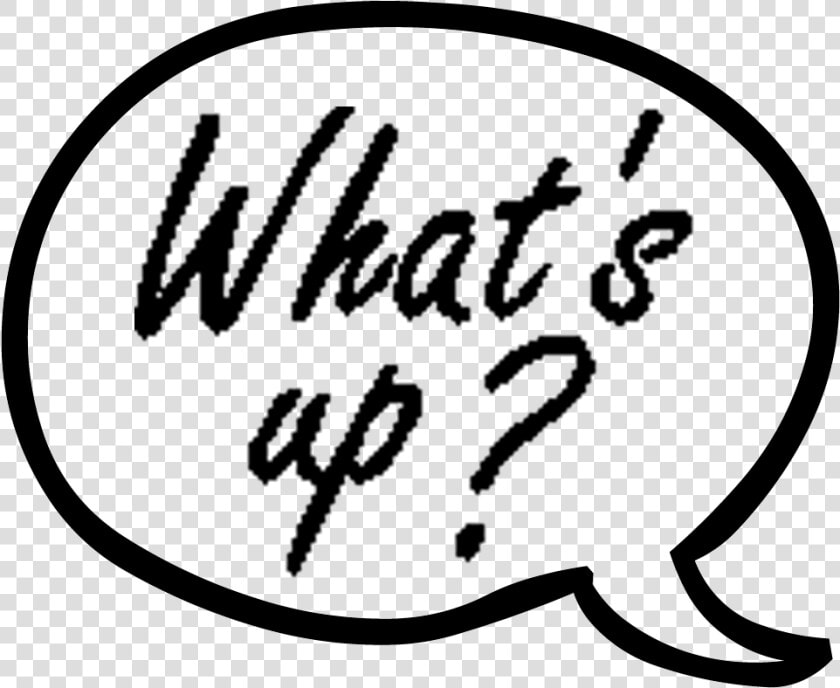 Word Bubble Clip Art   Whats Up Word Art  HD Png DownloadTransparent PNG