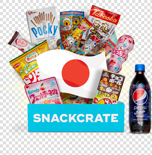 Snack Crate Japan Trial Box  HD Png DownloadTransparent PNG