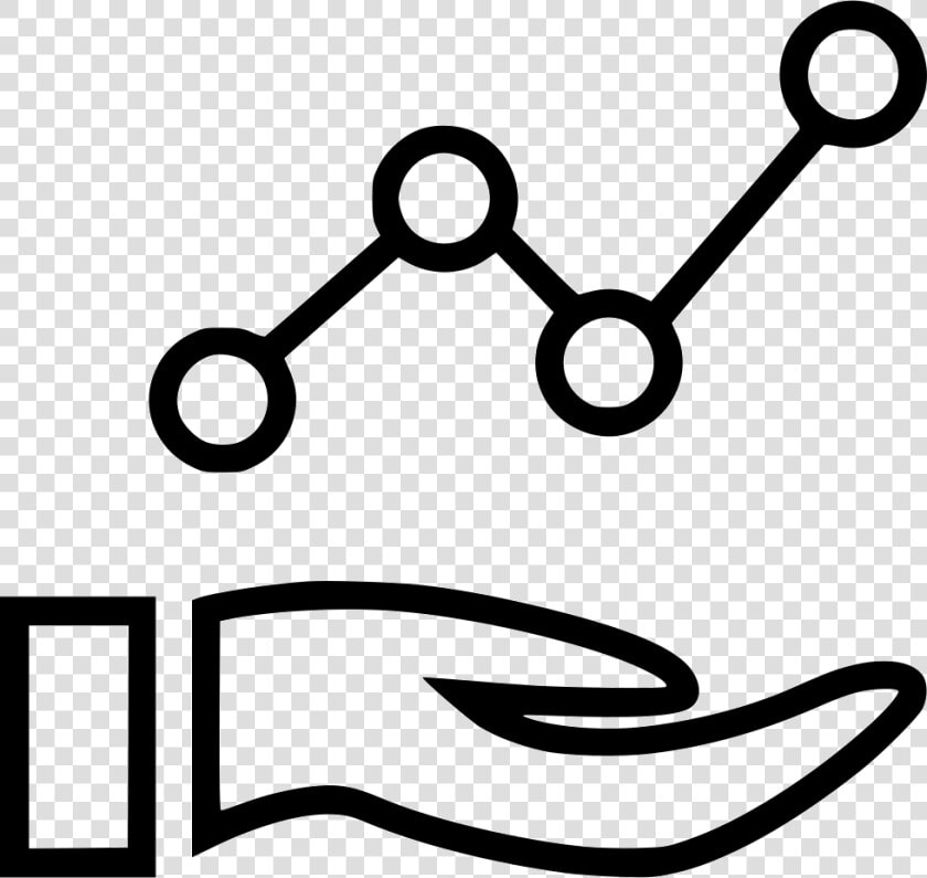 Hand Share Connection Data Graph Analytics Analyze   Time Series Database Icon  HD Png DownloadTransparent PNG