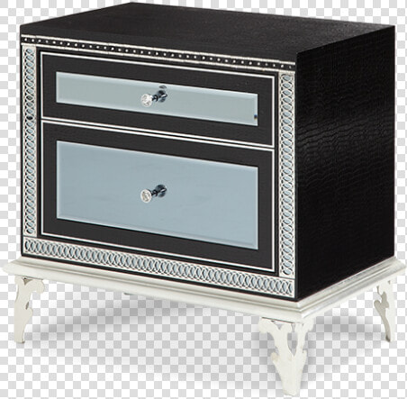 Hollywood Swank Starry Night Nightstand By Aico   Nightstand  HD Png DownloadTransparent PNG