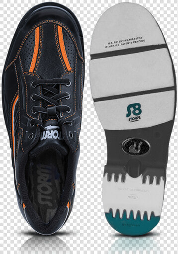 Storm Sp3 Mens Bowling Shoes Black orange   Storm Mens Sp3 Bowling Shoes Black Orange  HD Png DownloadTransparent PNG