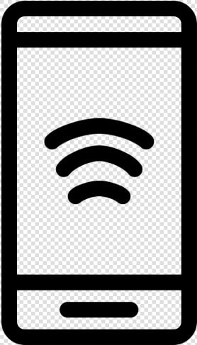 Mobile Phone Case mobile Phone Device communication   Push Notification Black Icon  HD Png DownloadTransparent PNG