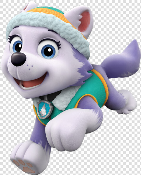 Clip Art Everest Patrulha Canina Clipart   Everest Paw Patrol Png  Transparent PngTransparent PNG
