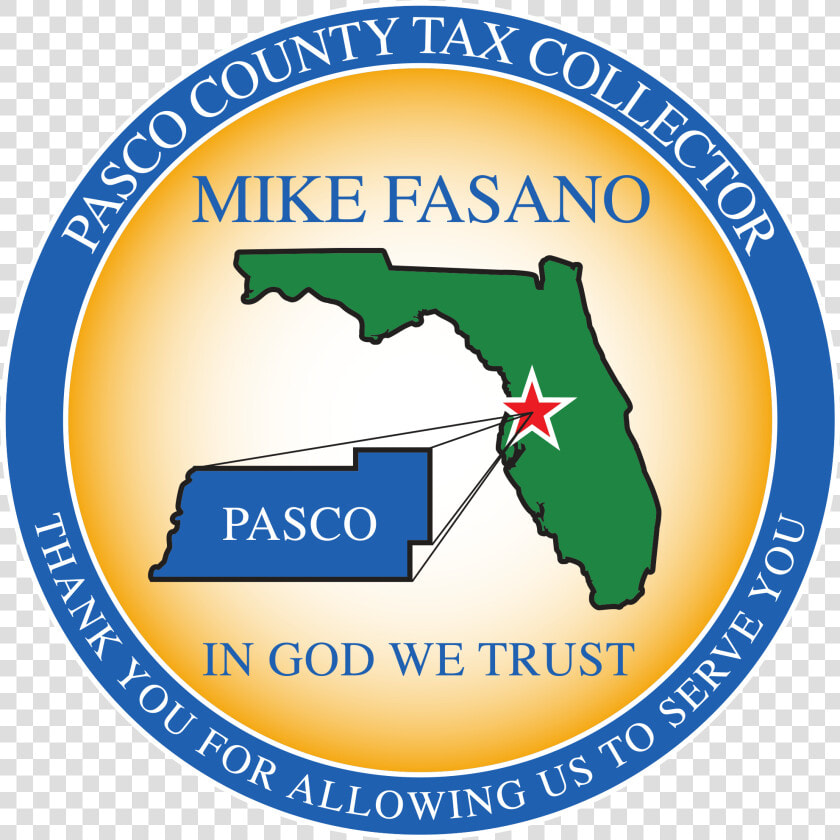 Mike Fasano Pasco County Tax Collector   Pasco County Tax Collector Logo  HD Png DownloadTransparent PNG