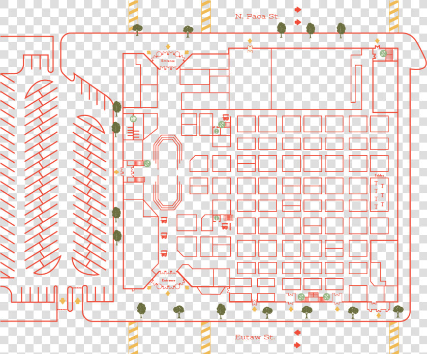 Lexington Market Baltimore Map  HD Png DownloadTransparent PNG
