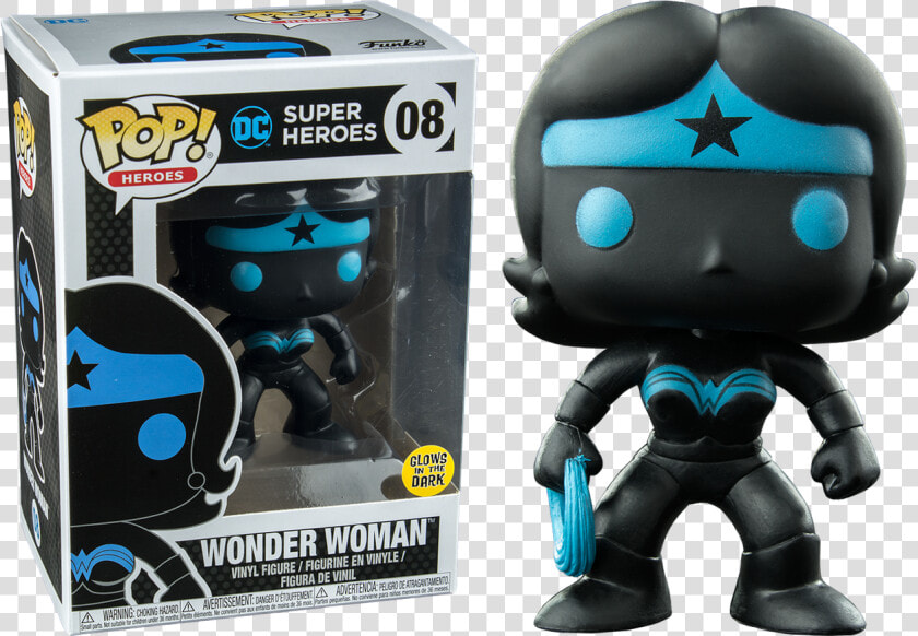 Wonder Woman Silhouette Glow Us Exclusive Pop Vinyl   Funko Pop Wonder Woman Silhouette  HD Png DownloadTransparent PNG