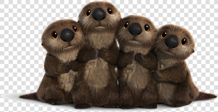 Finding Dory Otters  HD Png DownloadTransparent PNG