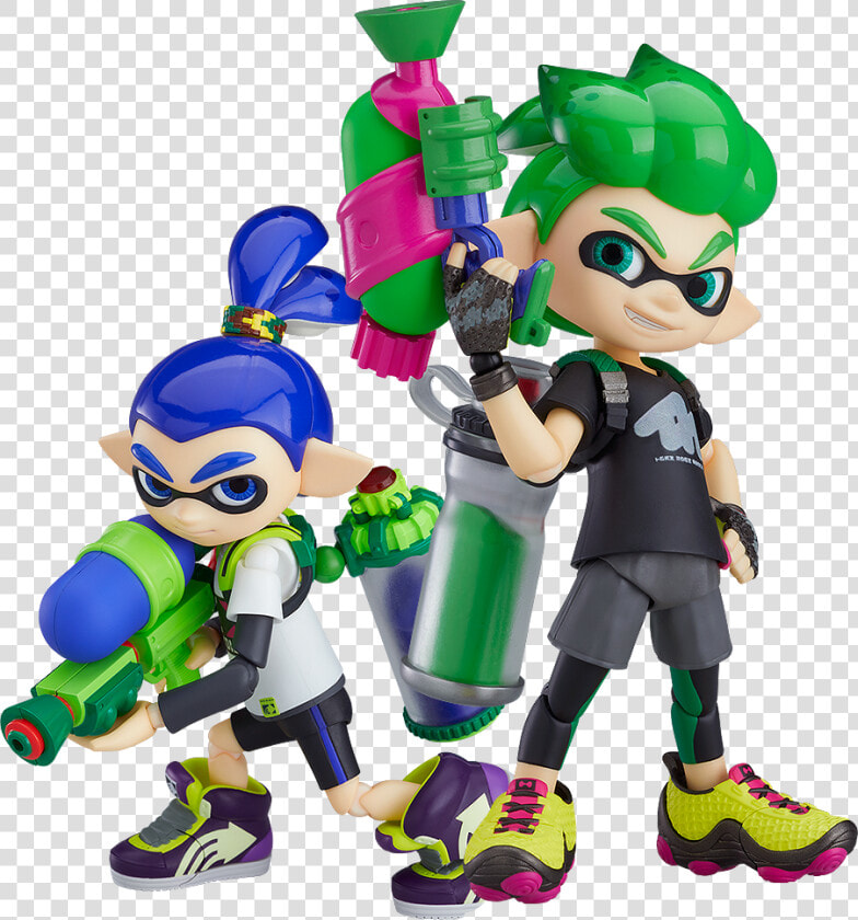 Inkling Boy Splatoon Figma  HD Png DownloadTransparent PNG