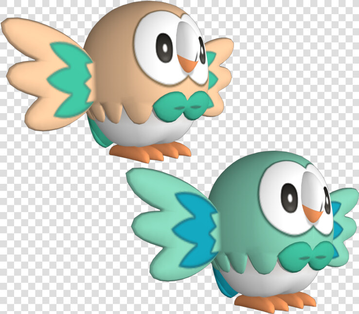 Download Zip Archive   Rowlet Model Sheet  HD Png DownloadTransparent PNG