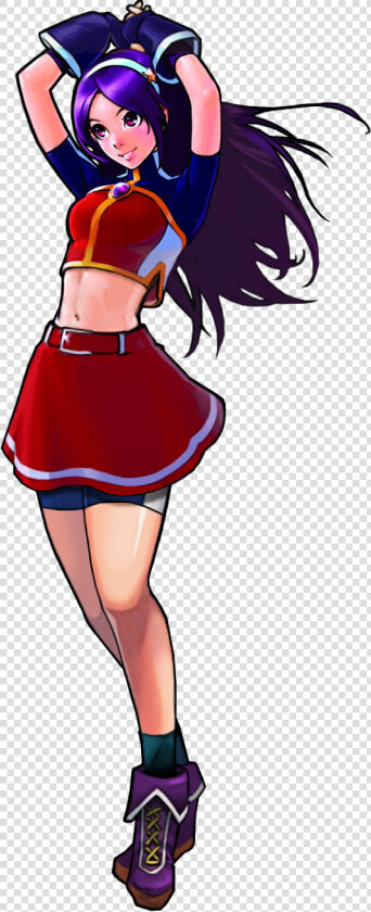 Athena Asamiya 2002um By Topdog4815 King Of Fighters    Athena Kof 2002 Um  HD Png DownloadTransparent PNG