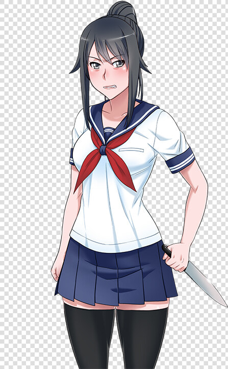 Yandere Chan Angry Png Image With No Background   Yandere Chan Angry  Transparent PngTransparent PNG