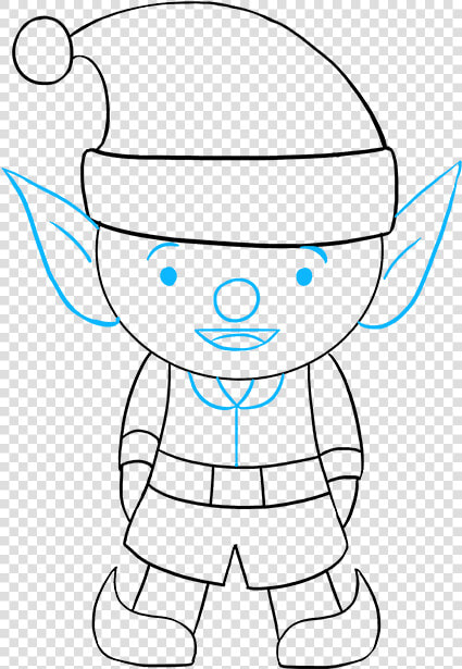 How To Draw Elf   Elf Drawing Easy  HD Png DownloadTransparent PNG