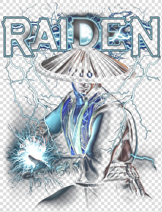 Mortal Kombat Raiden Drawing  HD Png DownloadTransparent PNG