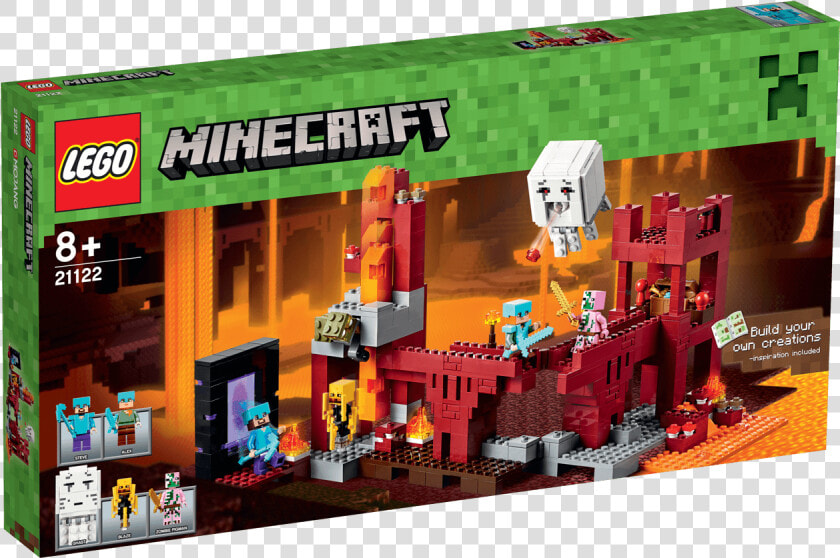 The Nether Fortress   Lego Minecraft 2016  HD Png DownloadTransparent PNG