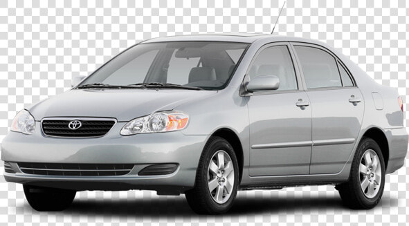 Toyota Corolla Silver 2008  HD Png DownloadTransparent PNG