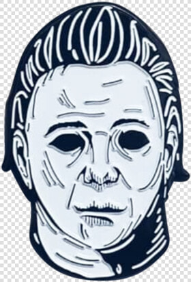 Michael Myers Pin Shittty Stufff   Sketch  HD Png DownloadTransparent PNG