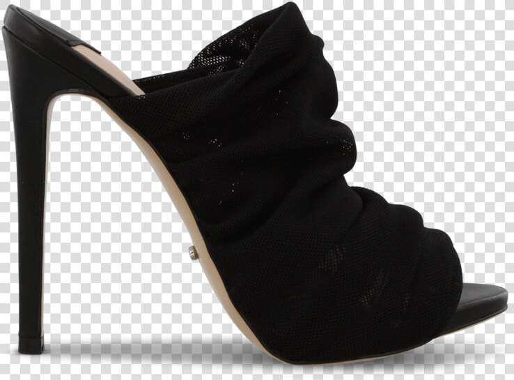 Adee Black Mesh Heels By Tony Bianco   Basic Pump  HD Png DownloadTransparent PNG