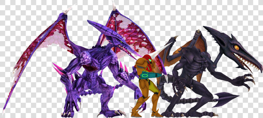 Super Smash Bros U Ridley  HD Png DownloadTransparent PNG