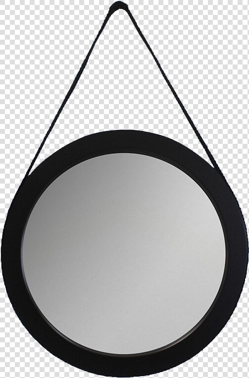 Espelho Adnet Soft   Okragle Lustro Czarne Na Skorzanym Pasku  HD Png DownloadTransparent PNG