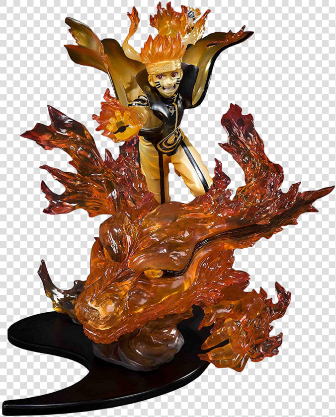 Naruto Uzumaki Kurama Figure  HD Png DownloadTransparent PNG