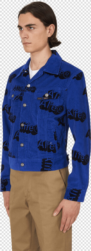 Alife X Lee Print Corduroy  Blue  Hi res   Military Uniform  HD Png DownloadTransparent PNG