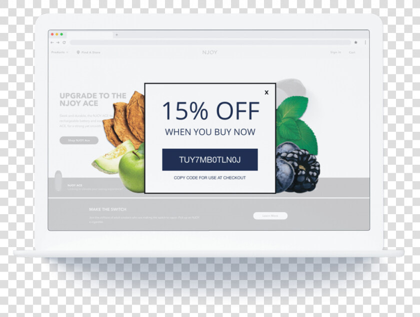 Justuno Exit Offer Product   Website  HD Png DownloadTransparent PNG
