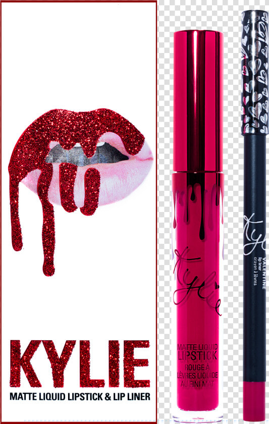 Lip gloss   Kylie Cosmetics Valentine Lip Kit  HD Png DownloadTransparent PNG