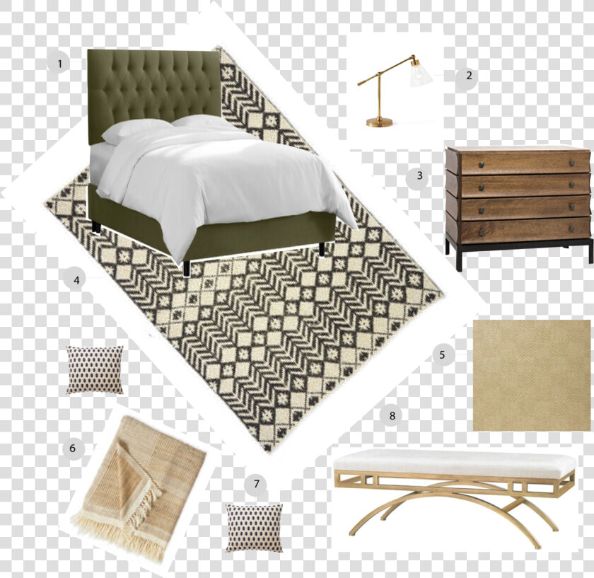 Bedroom Design   Serena And Lily   Bed Frame  HD Png DownloadTransparent PNG