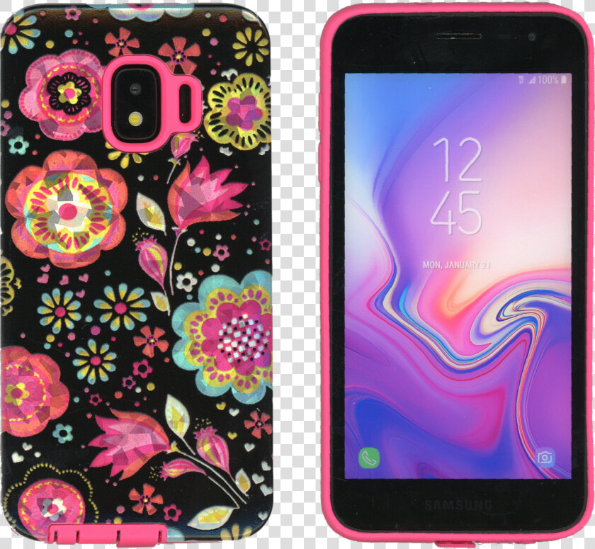 Samsung Galaxy J2 Core j2 Pure Mm Fancy Design Black  HD Png DownloadTransparent PNG