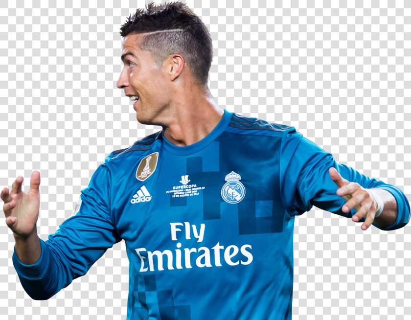 Transparent Ronaldo Png   Cristiano Ronaldo Spanish Super Cup 2017  Png DownloadTransparent PNG