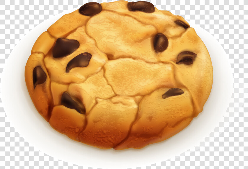 Chocolate Chip Cookie Sugar Cookie   Clipart Chocolate Chip Cookie Vector  HD Png DownloadTransparent PNG