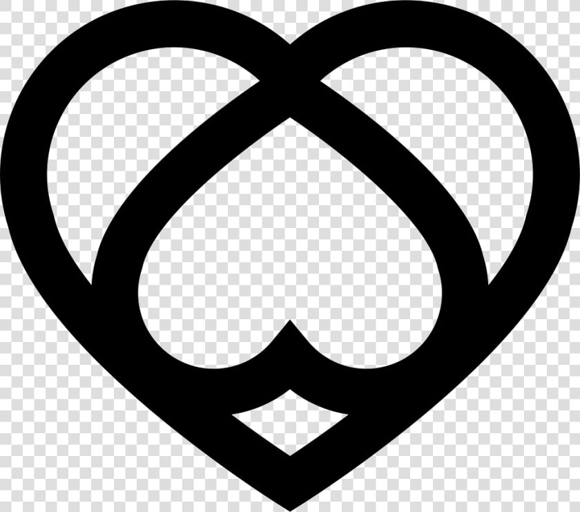 Double Heart   Double Heart Vector  HD Png DownloadTransparent PNG